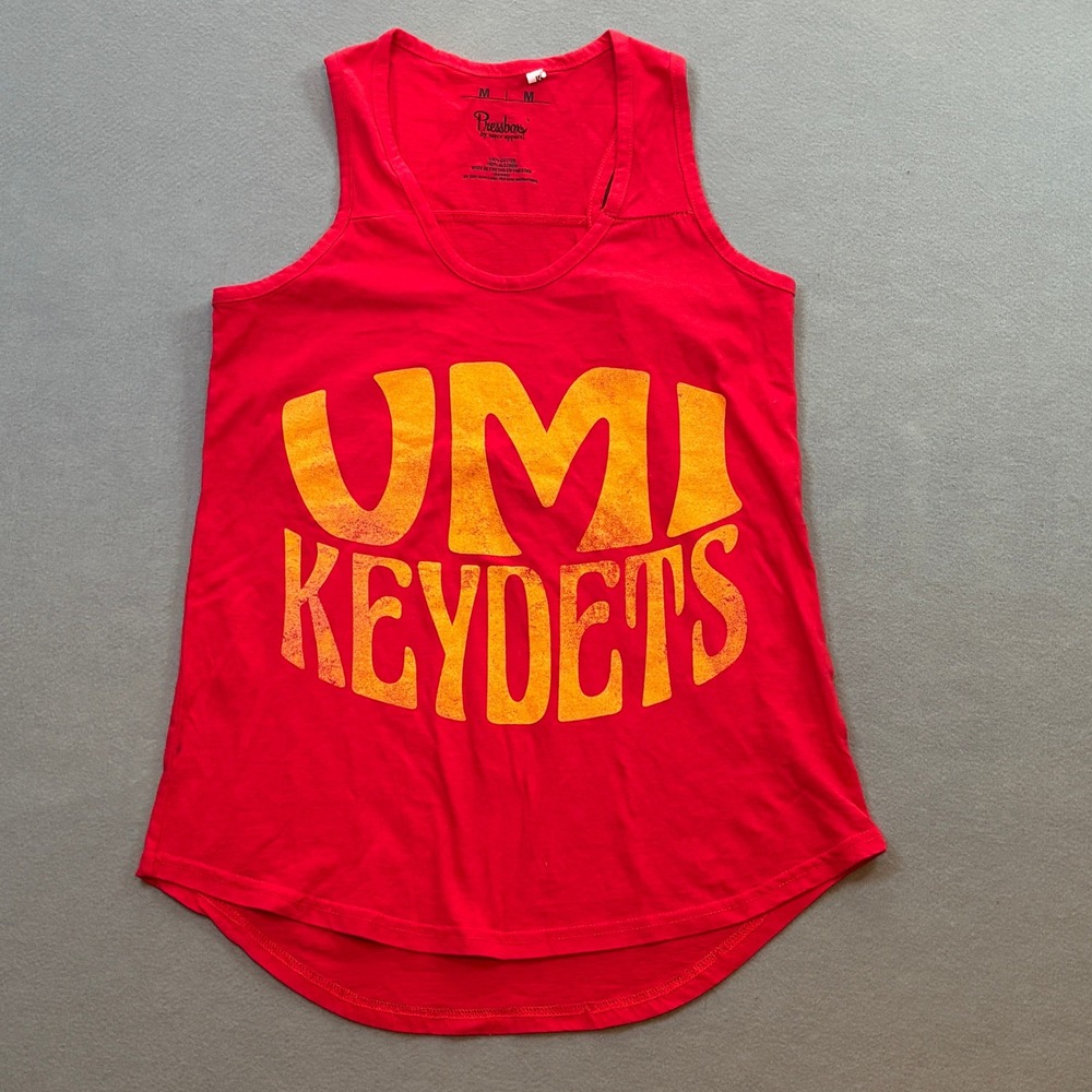 Pressbox VMI Keydets Red Sleeveless Tank Top M Collegiate Apparel Summer